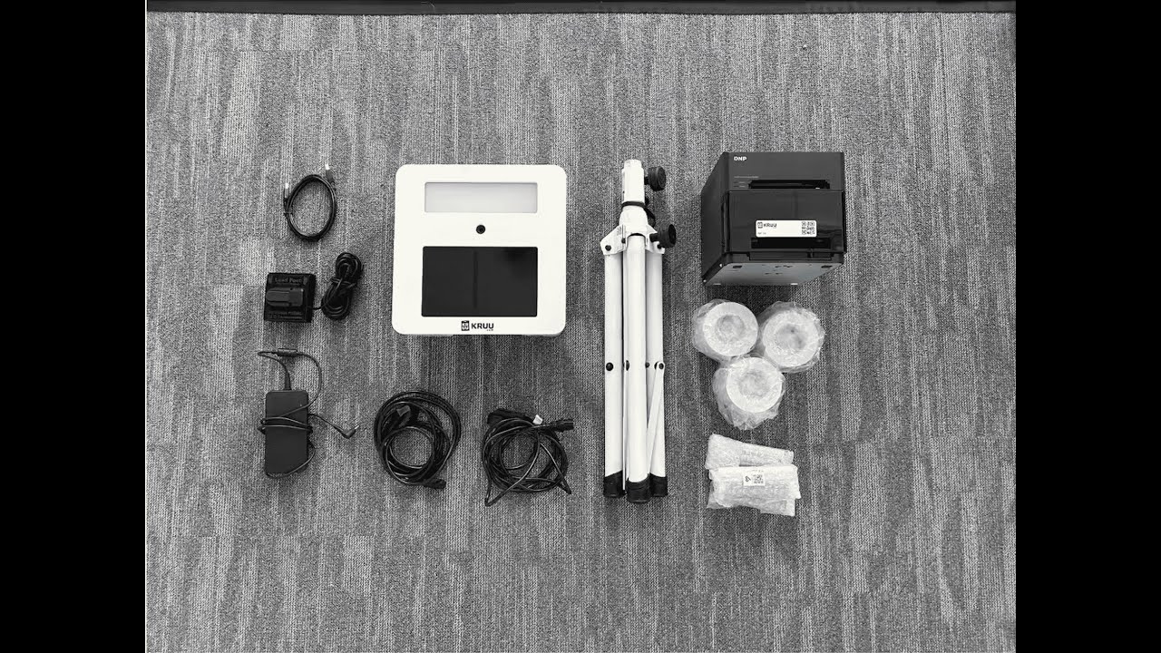 Boîte de livraison du photobooth